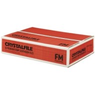 FM FILE SUSPENSION CRYSTALFILE GREEN BOX 50 FOOLSCAP