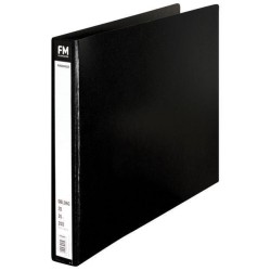 FM RINGBINDER A3 2/26 OBLONG BLACK TRUNKBOARD