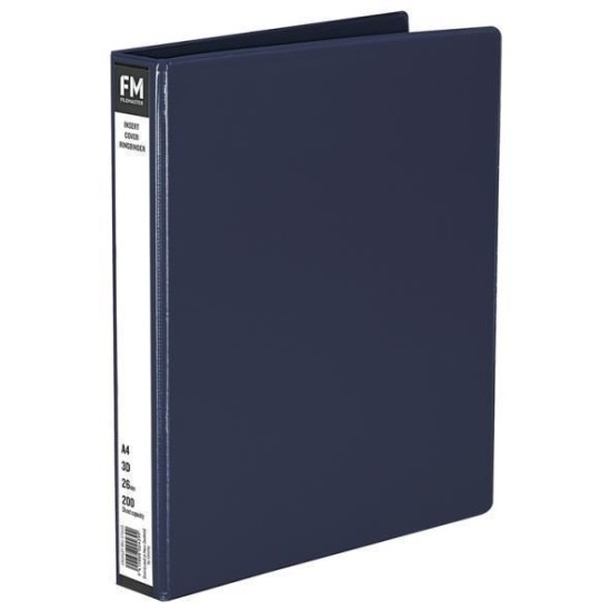 FM BINDER OVERLAY A4 3/26 BLUE INSERT COVER