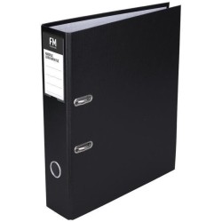 FM BINDER RADOFILE BLACK FOOLSCAP LEVER ARCH
