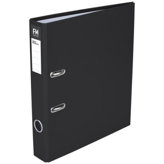 FM BINDER RADOFILE MINI BLACK A4 LEVER ARCH