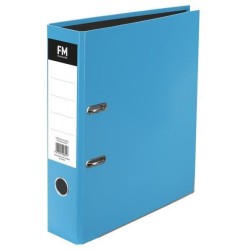 FM BINDER VIVID ICE BLUE A4 LEVER ARCH FM BINDER VIVID ICE BLUE A4 LEVER ARCH