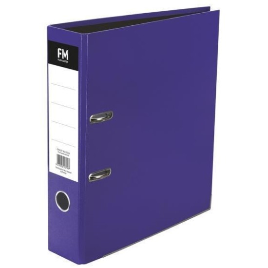 FM BINDER VIVID PASSION PURPLE A4 LEVER ARCH