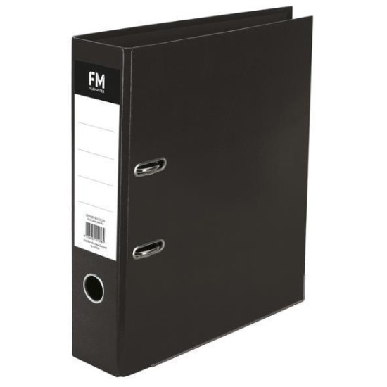 FM BINDER VIVID CAT BLACK A4 LEVER ARCH