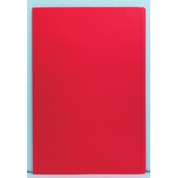 FM FILE FOLDER RED 50 PACK FOOLSCAP