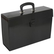FM FILE EXPANDING VIVID BLACK 19 POCKET