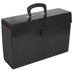 FM FILE EXPANDING VIVID BLACK 19 POCKET