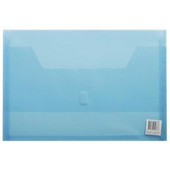 FM WALLET POLYWALLY 325F BLUE TRANSPARENT
