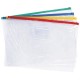 FM DATA WALLET A4 CLEAR PVC WITH ZIP