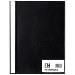 FM COVER REPORT A4 BLACK PVC FM COVER REPORT A4 BLACK PVC