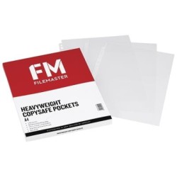 FM POCKET COPYSAFE A4 115 MICRON HEAVYWEIGHT BOX 50