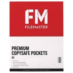 FM POCKET COPYSAFE A4 PREMIUM GLASS CLEAR 50UM BOX 100