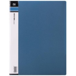 FM DISPLAY BOOK A4 BLUE 10 POCKET