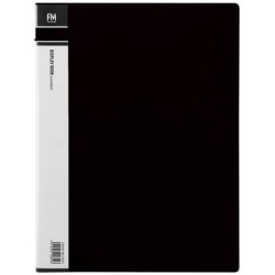 FM DISPLAY BOOK A4 BLACK 40 POCKET