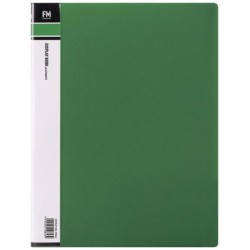 FM DISPLAY BOOK A4 GREEN 40 POCKET