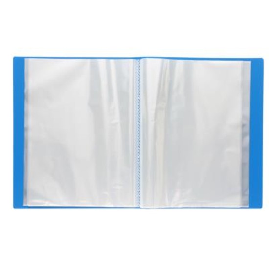 FM DISPLAY BOOK A4 BLUE 60 POCKET