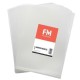 FM POCKET L SHAPE CLEAR A4 CLEAR 12 PACK HANGSELL