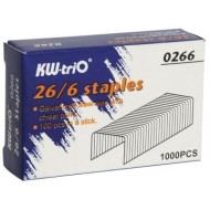 KW-triO Staples 26/6, Pack of 1000