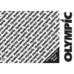 OLYMPIC PAD A2 LAYOUT 100 LEAF WHITE BANK 50GSM OLYMPIC PAD A2 LAYOUT 100 LEAF WHITE BANK 50GSM