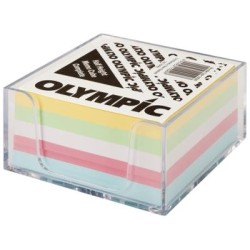 OLYMPIC MEMO CUBE HALF HEIGHT COMPLETE