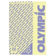 OLYMPIC PAD A4 LEGAL YELLOW PAPER 50 LEAF 80GSM