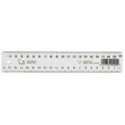 TAURUS RULER 200MM CLEAR