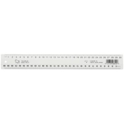 TAURUS RULER 300MM WHITE TAURUS RULER 300MM WHITE