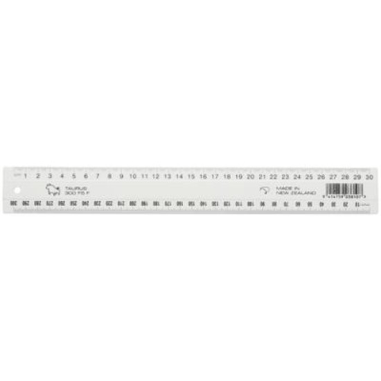 TAURUS RULER 300MM WHITE
