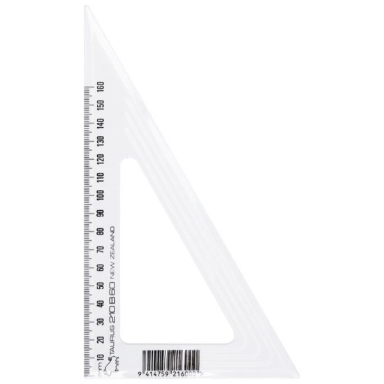 TAURUS SET SQUARE 21CM 60