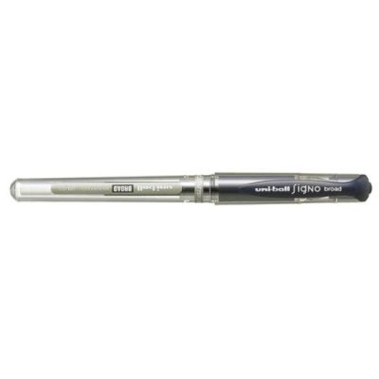 UNI PEN SIGNO UM153 BLUE BLACK BROAD