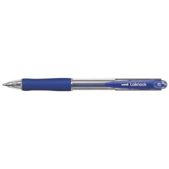 UNI PEN LAKNOCK SN100 07 BLUE RETRACTABLE FINE