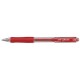 UNI PEN LAKNOCK SN100 07 RED RETRACTABLE FINE