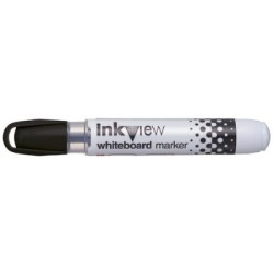 UNI WHITEBOARD MARKER BLACK PWB202 BULLET TIP INKVIEW