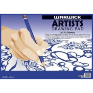 WARWICK PAD A3 ARTISTS DRAWING 20 LEAF 120GSM