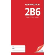WARWICK LECTURE BOOK 2B6 94 LEAF RULED 7MM 330X205MM