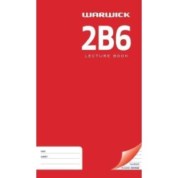 WARWICK LECTURE BOOK 2B6 94 LEAF RULED 7MM 330X205MM