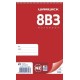 WARWICK NOTEBOOK 8B3 50 LEAF SPIRAL RULED 7MM 100X165MM