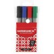 WARWICK WHITEBOARD MARKER BULLET TIP 4 WALLET