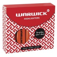 WARWICK HIGHLIGHTER STUBBY ORANGE