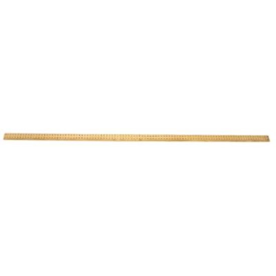 WARWICK RULER WOODEN 1 METRE