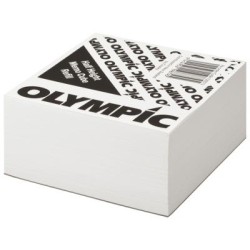 OLYMPIC MEMO CUBE FULL HEIGHT REFILL WHITE 80GSM OLYMPIC MEMO CUBE FULL HEIGHT REFILL WHITE 80GSM