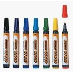 STEPHENS VIVID MARKERS PERMANENT CHISEL BLACK