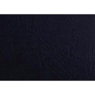 GBC LEATHERGRAIN COVERS NAVY 100PK