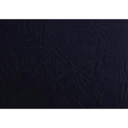 GBC LEATHERGRAIN COVERS NAVY 100PK