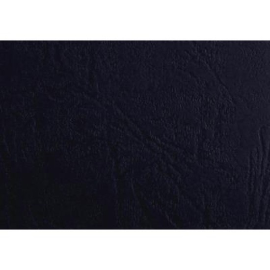 GBC LEATHERGRAIN COVERS NAVY 100PK