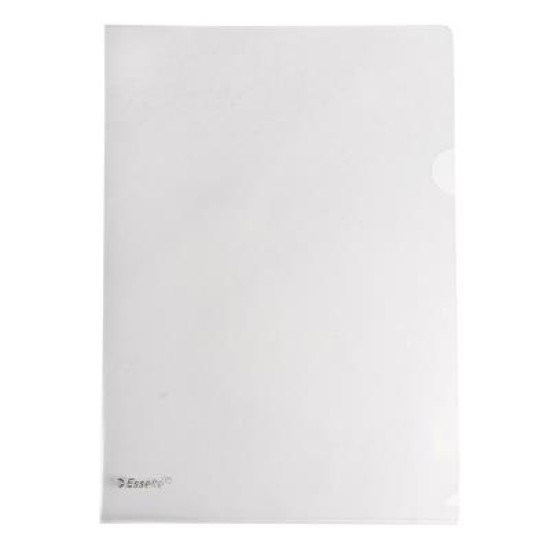 LETTERFILE HEAVY DUTY A4 CLEAR L-Shape pockets