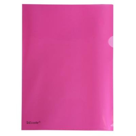 LETTERFILE HEAVY DUTY A4 RED L-Shape pockets