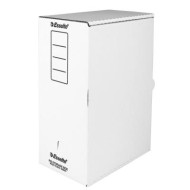 ESSELTE DOUBLE STORAGE BOX F/S WHITE