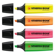 STABILO BOSS H/LIGHTER 70/24 YELLOW