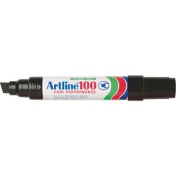 artline 100 permanent marker black